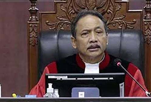 Hakim Mahkamah Konstitusi (MK) Suhartoyo.
