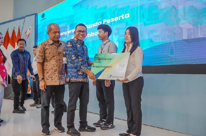 Wakil Wali Kota Medan Zakiyuddin Harahap membuka Project Based Learning (PBL) dan Tailor Made Training (TMT) di Gedung Serba Guna BBPVP Medan, Jumat (17/10/2025).