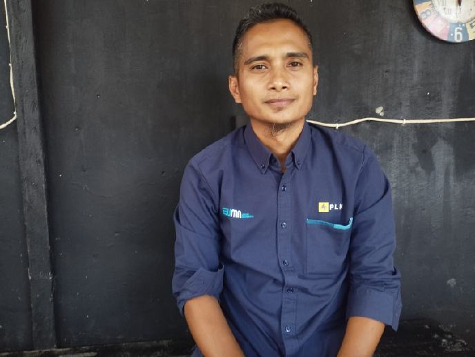 Kepala  ULP PLN Sibuhuan,Hafid Ardy.