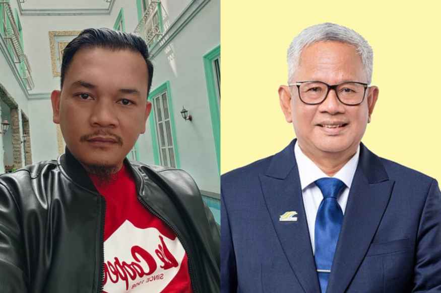 Ketua Umum Jaringan Pergerakan Masyarakat (JAGA MARWAH), Edison Tamba. Kanan, Muhammad Abdul Ghani (eks Direktur PTPN II, kini menjabat di Danantara).